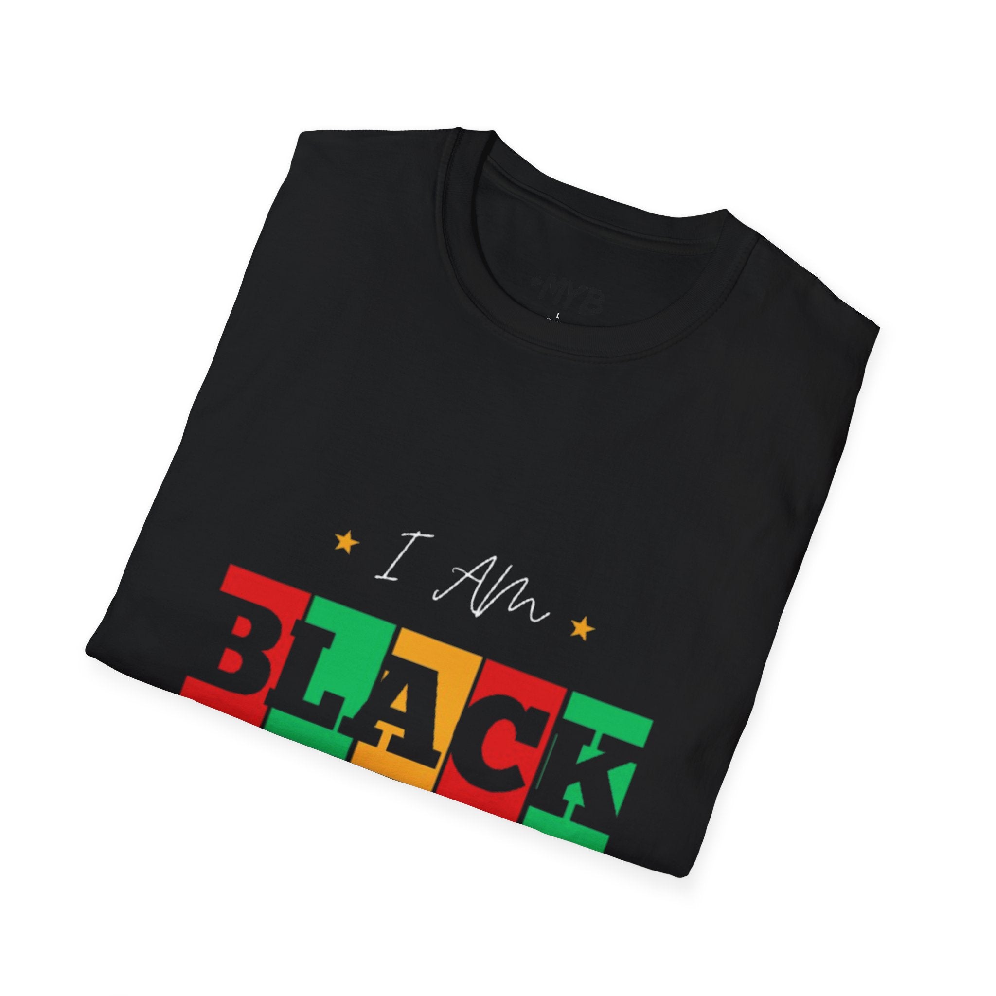 I Am Black History Softstyle T-Shirt