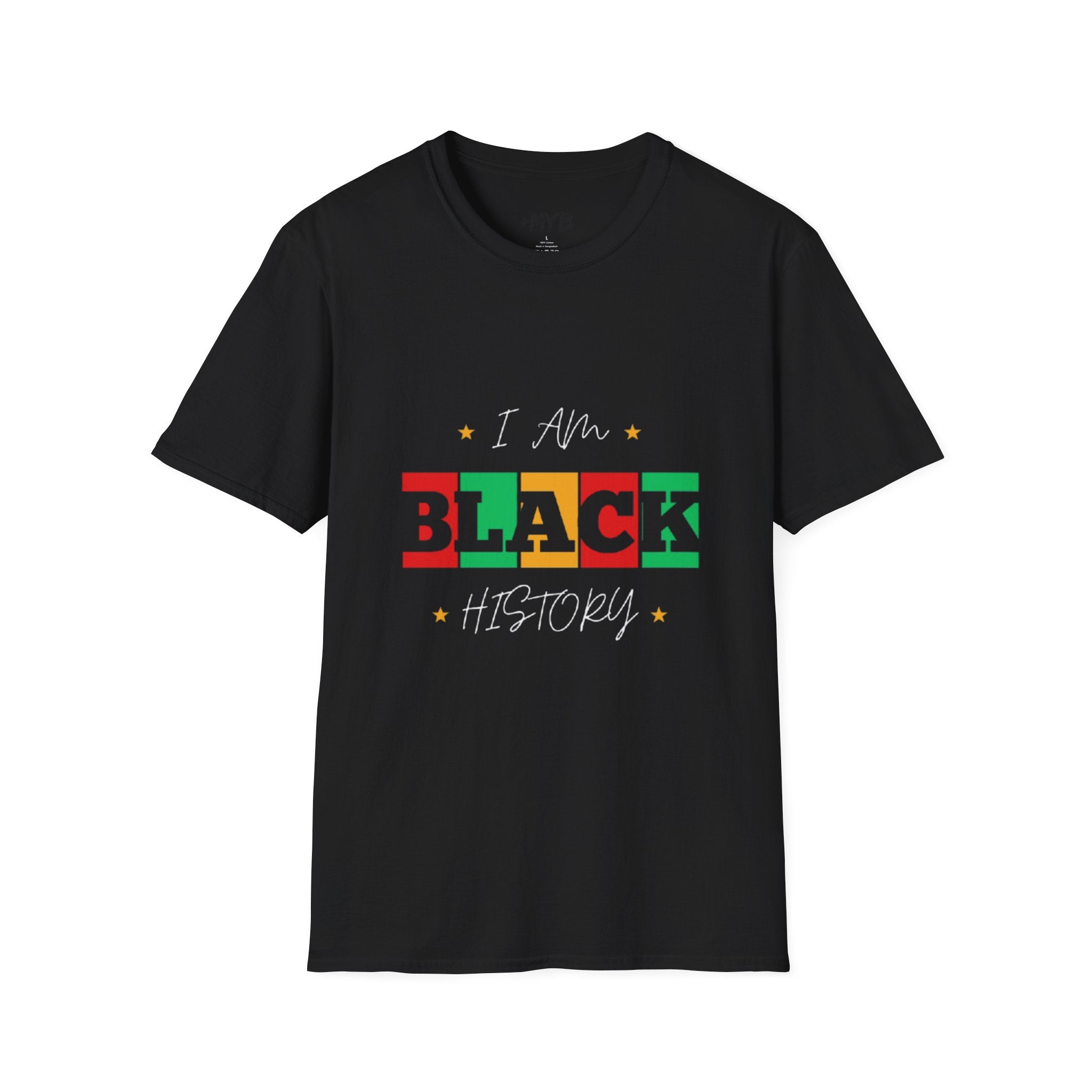 I Am Black History Softstyle T-Shirt
