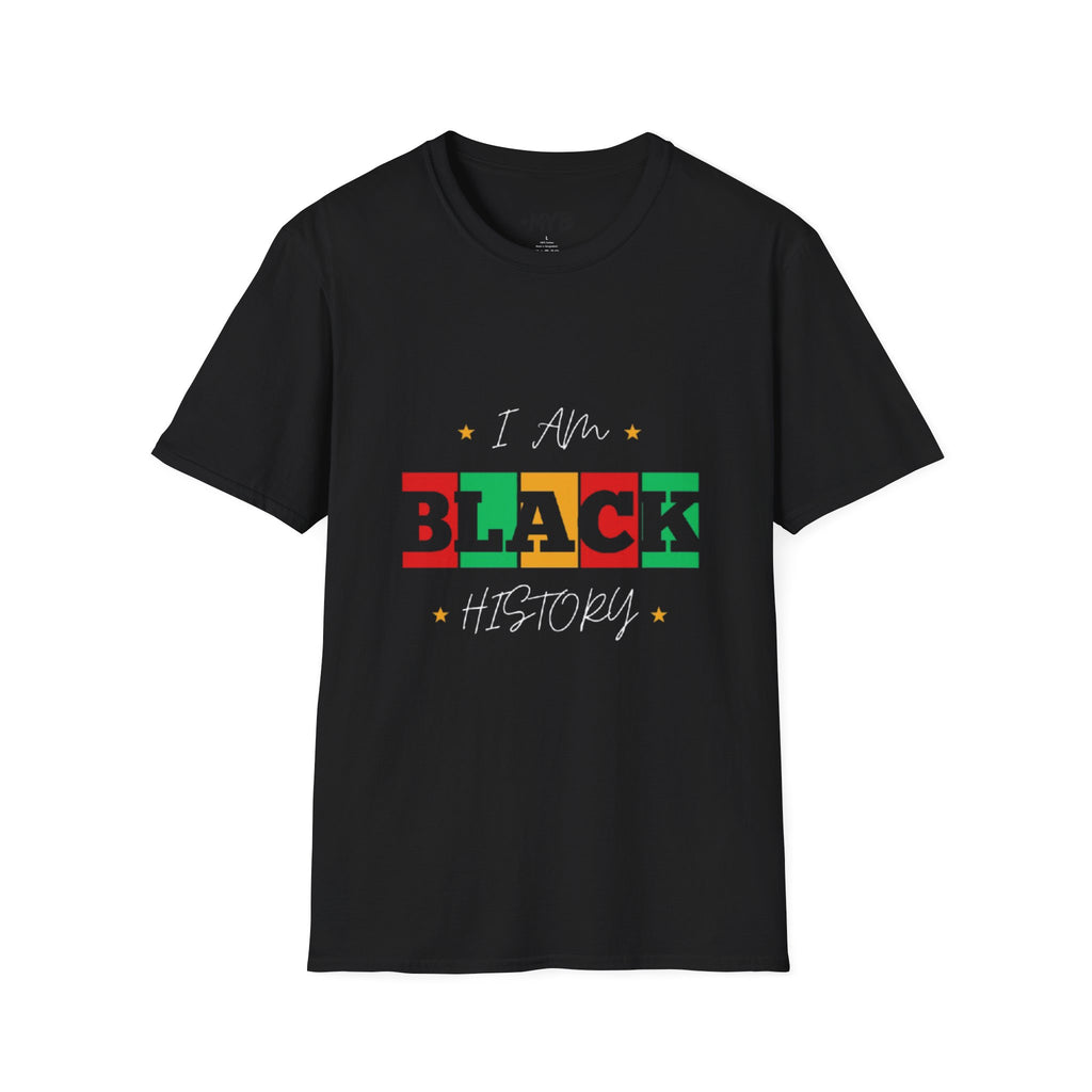 I Am Black History Softstyle T-Shirt