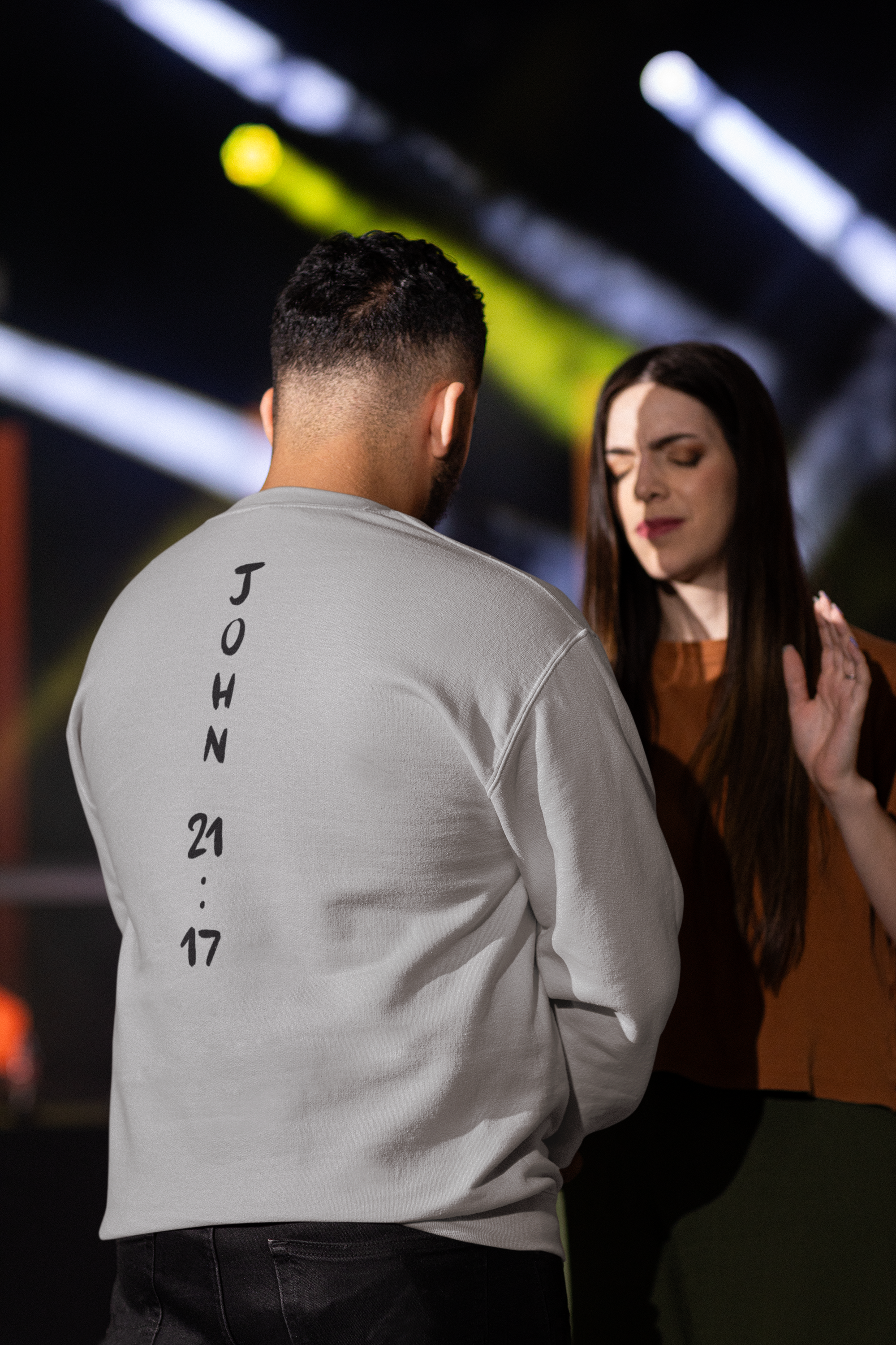 “If You Love Me, Feed My Sheep” Unisex Sweatshirt